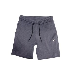 NIKE Sportswear Double Knit Fleece Tech Shorts Mens M Gray Optic Athletic Gym